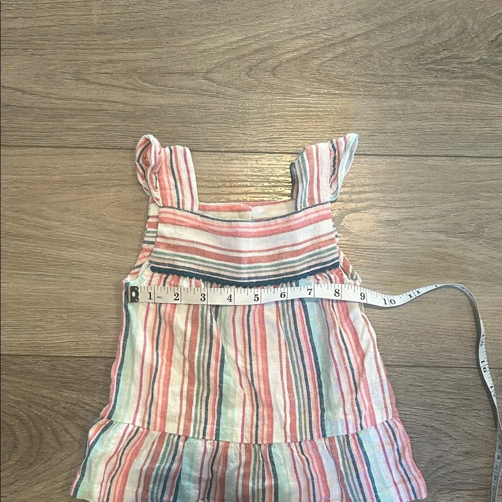 Carter's Multicolor Striped Top or‎ Dress Size 24 months